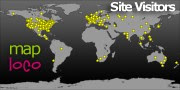 Locations of Site Visitors