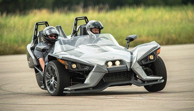 Three-Wheeled Motorcycle - 2015 Polaris Slingshot