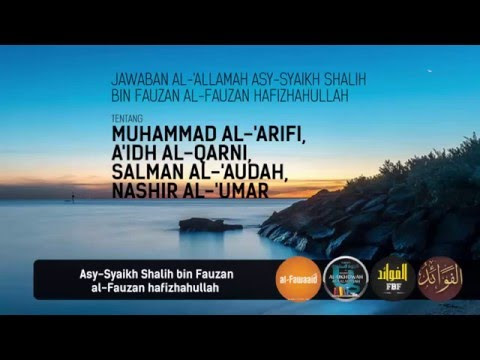[VIDEO] Jawaban Asy-syaikh Shalih Al-fauzan Tentang 