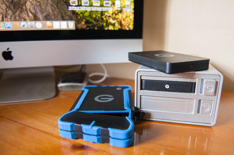 G-Drive ev ATC hard drives Using the internal drive with the EV docking station