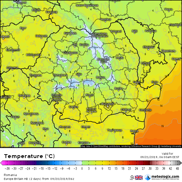 PrognozÄ Meteo 21 Septembrie 2019 Cea Mai Rece Noapte A Acestui Inceput De ToamnÄ Prognoze Meteo