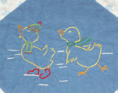 Simple Panel Design for Embroidery. The burse, the purse-shaped cover for