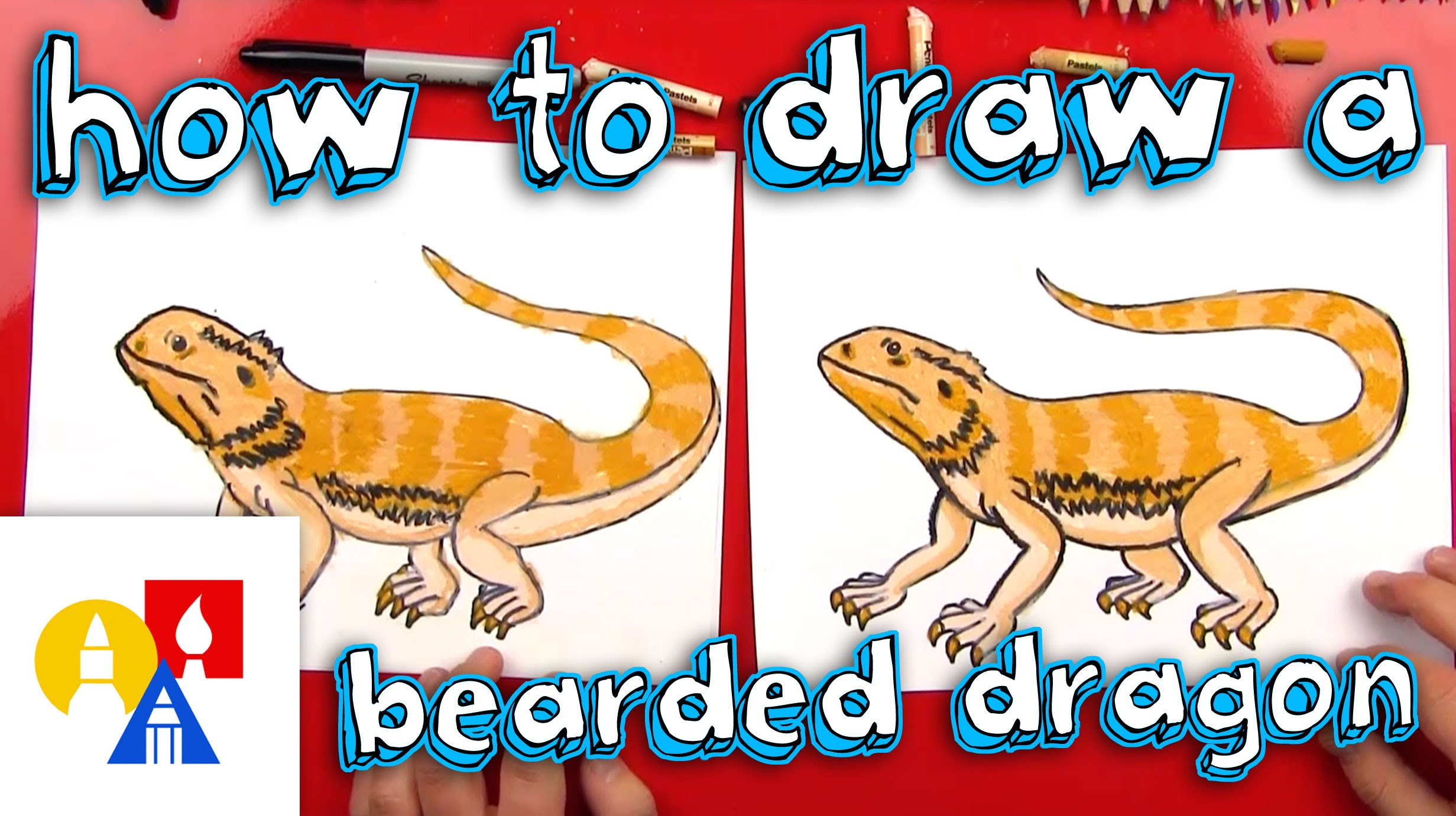 Bearded Dragon Drawing at GetDrawings | Free download
