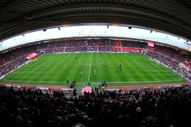 A sold out Riverside Stadium on Boxing Day