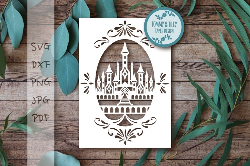 Download Castle 2 Cutting File SVG DXF JPG PNG PDF Easy Edited for Cricut, Silhouette and Other Machine