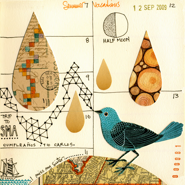 Second week of September journal page.