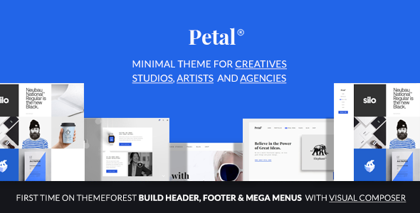 Petal v1.2.0 - Creative Portfolio for Freelancer and Agency