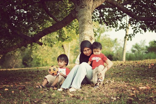 mother &son... tone exp by Yusaini Photojiwa