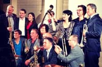 After a jam session at Kobe Jazz Street