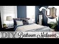Diy Bedroom Makeovers - A Polished And Renter Friendly Bedroom Makeover : This confetti style duvet cover is an easy project to make for your bedroom.