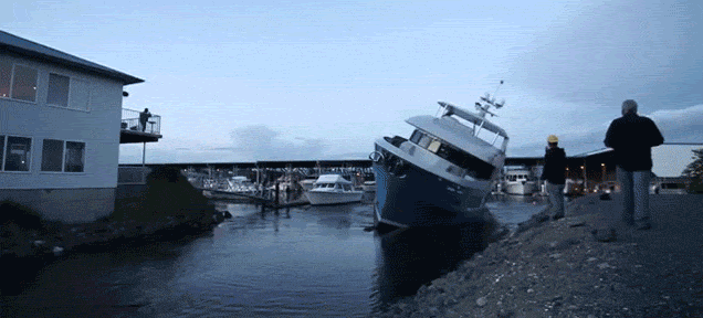 $10 million yacht tips over on its maiden voyage