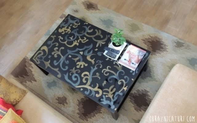 LACK Coffee Table Facelift for Less than $15