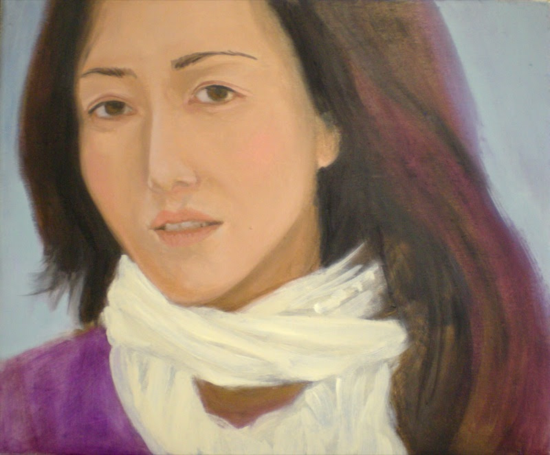 portrait - in process