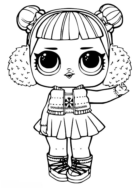 kleurplaten en zo » Kleurplaten van l.o.l. surprise dolls