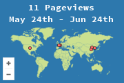 Locations of visitors to this page
