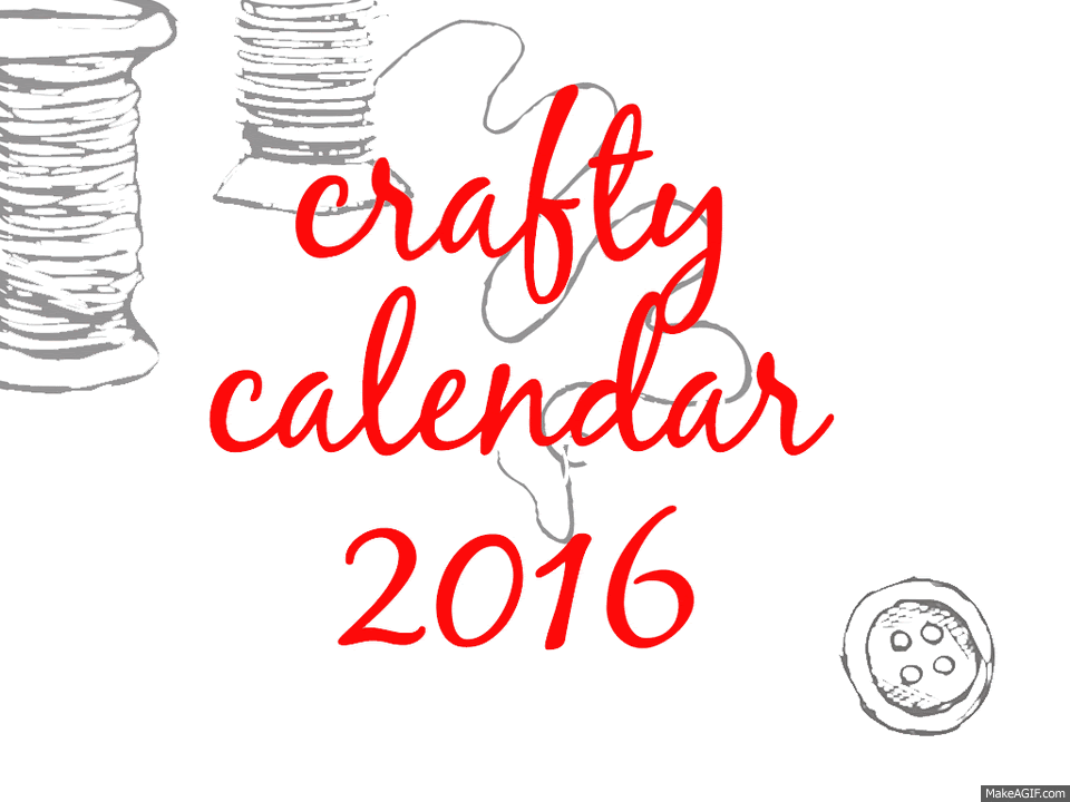 FREE Printable Calendar 2016 | 12 Crafty Coloring Pages