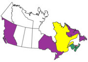 Miss Doozie's Provinces Visited