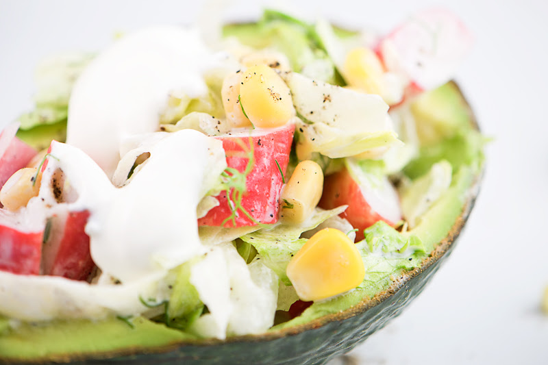 IMITATION CRAB MEAT SALAD RECIPE | Chefjar