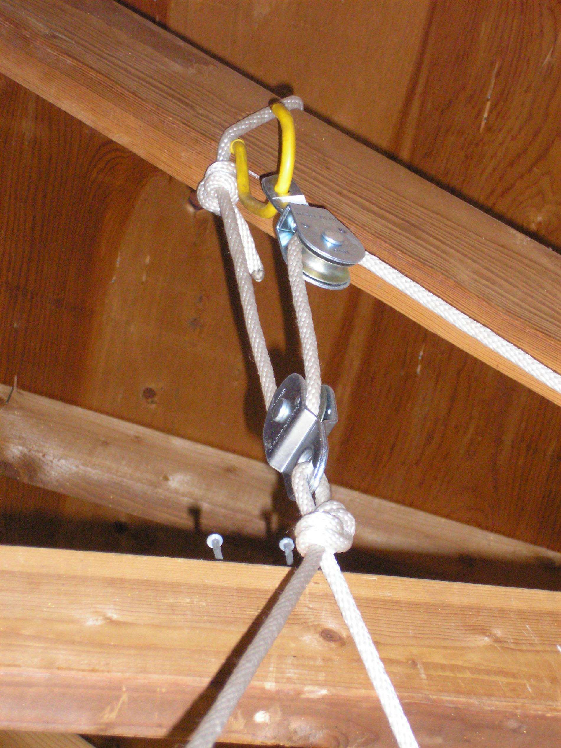 BWCA Canoe storage hoist system Boundary Waters Gear Forum