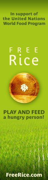 freerice.com -- feed the hungry!