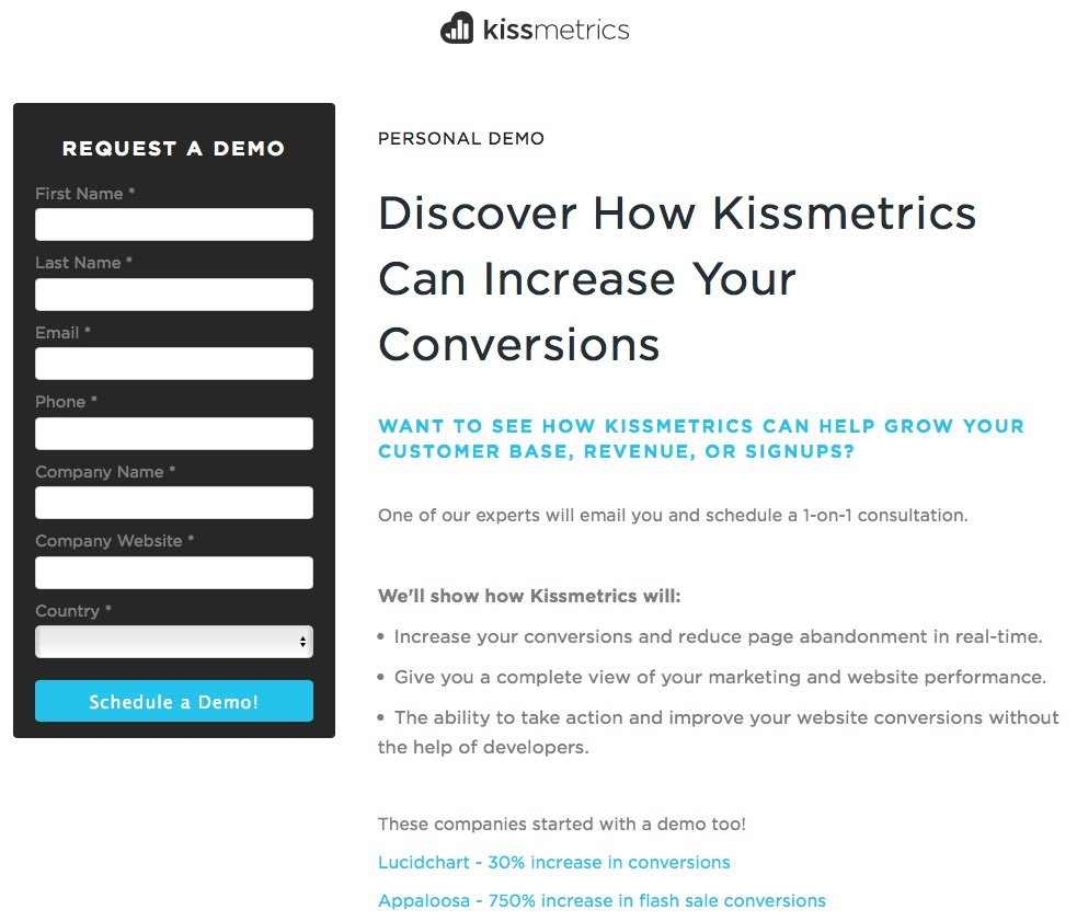 benefit-focused-demo-landing-page