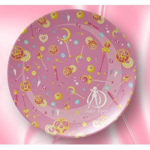 Sailor Moon Plastic Plate - Moon Items