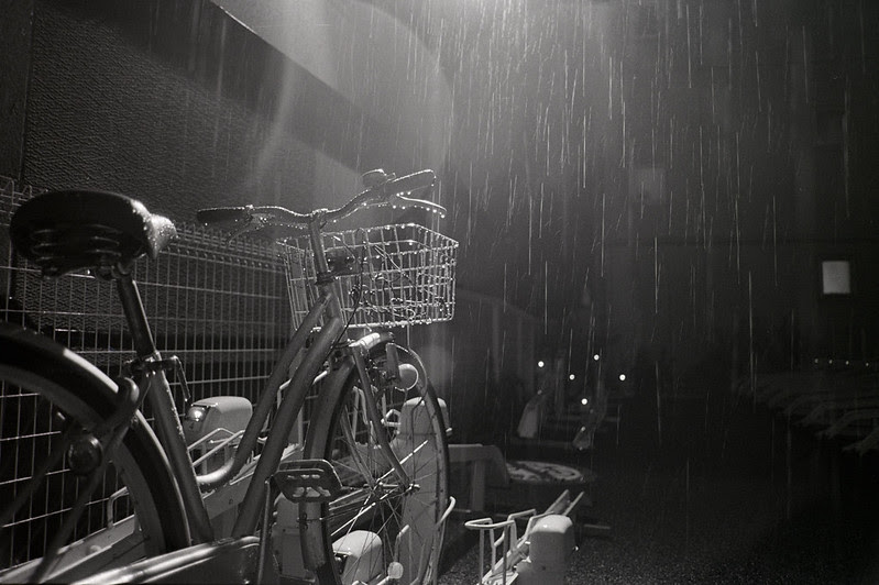 a sudden shower