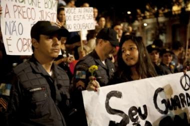 Brazilians take to the streets