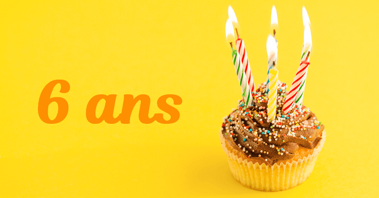 Message Anniversaire 6 Ans