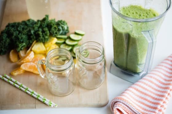 Citrus Bang kale smoothie