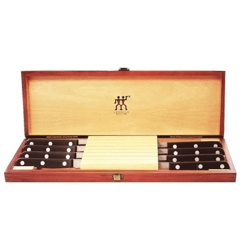 Image of Zwilling J.A. Henckels Twin Gourmet 8-Piece Steak Knife Set with Box
