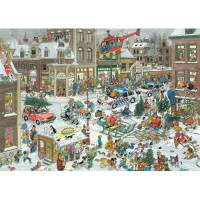 Jigsaw Puzzle 1000 Pieces Jan Van Haasteren Christmas Jumbo 13007 1000 Pieces Jigsaw Puzzles Towns And Villages Jigsaw Puzzle