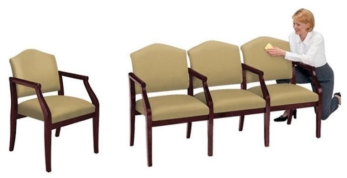 Vinyl Medical Office Waiting Room Chairs / Blue Office Waiting Room Chair | Slide Grip Assembly : Contact us to have your waiting room chairs shipped to you in california, arizona, wisconsin, new york, georgia, or anywhere else across the country.