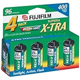 Fujifilm 1014258 Superia X-TRA 400 35mm Film - 4 Pack