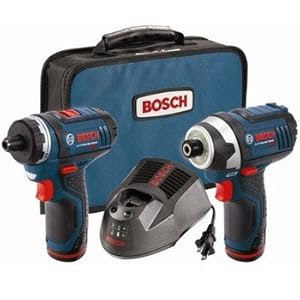 Factory-Reconditioned Bosch CLPK27-120-RT 12V Max Cordless Lithium-Ion 2-Tool Combo Kit
