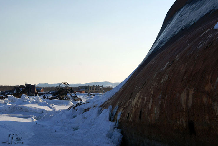 abandoned ships in kamchatka, Russia 12