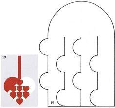 We have followed and downloaded a free template from a fabulous crafty website named…. image result for danish hearts pattern danish christmas scandinavian