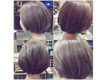 前上がりショートボブ Glunge Blog