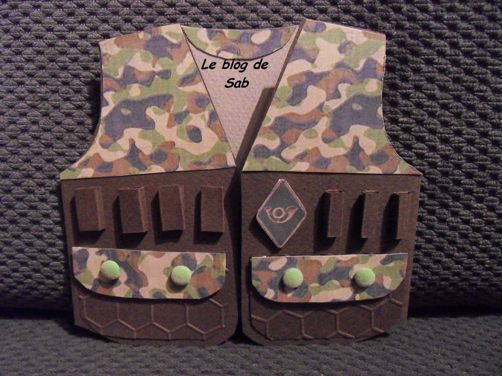 Carte Anniversaire Pour Un Chasseur Le Blog De Sab