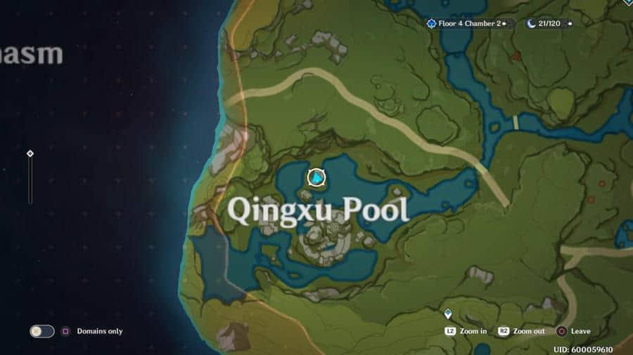 Genshin Impact Qingxu Pool Puzzle Guide 3