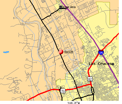 Las Cruces Zip Code Map 88005 Zip Code (Las Cruces, New Mexico) Profile   homes 