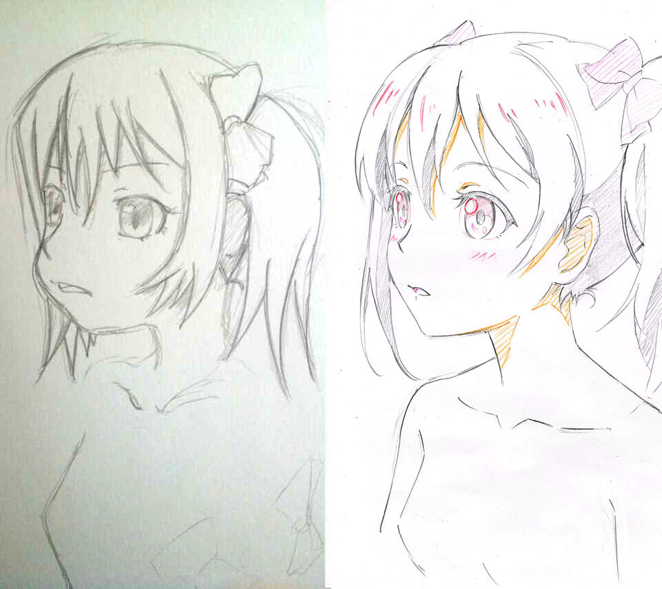 俺の絵がなにかがおかしいのに 何がおかしいのか自分じゃ分からない 萌えイラストを描きたい