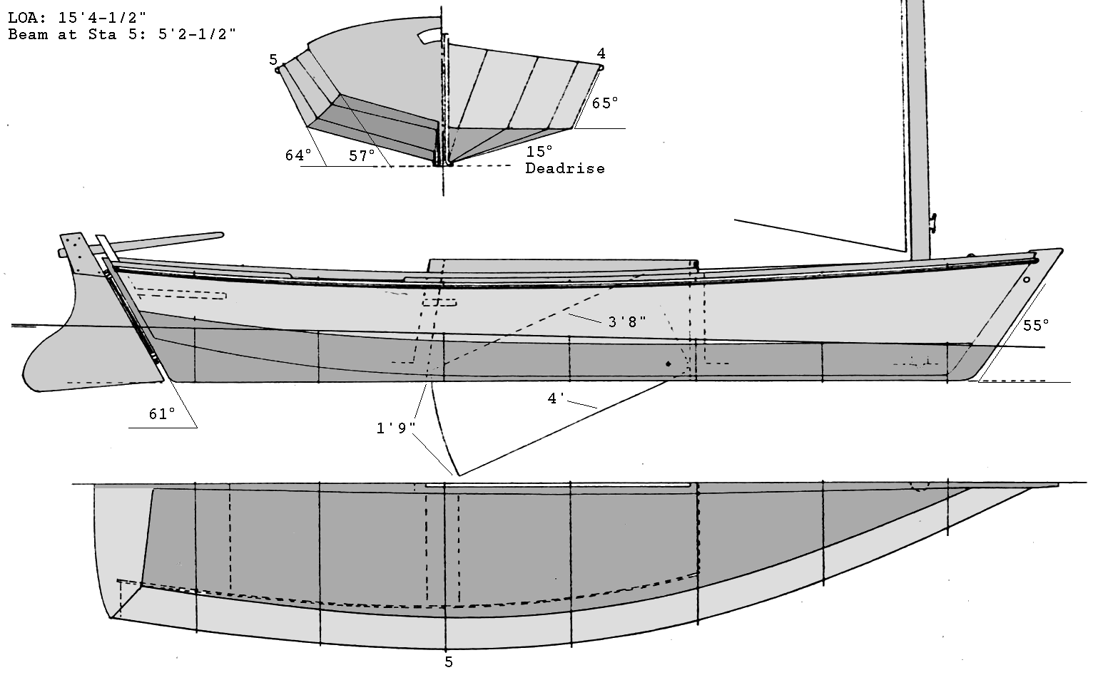 Plywood boat plans bateau | Had