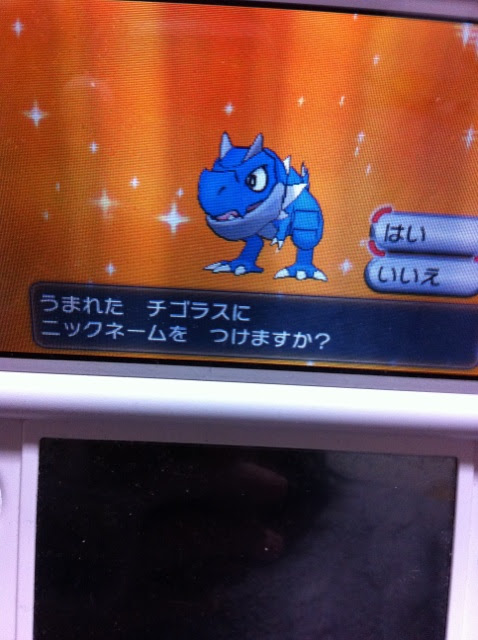色違いに釘付け ガチゴラス Xy