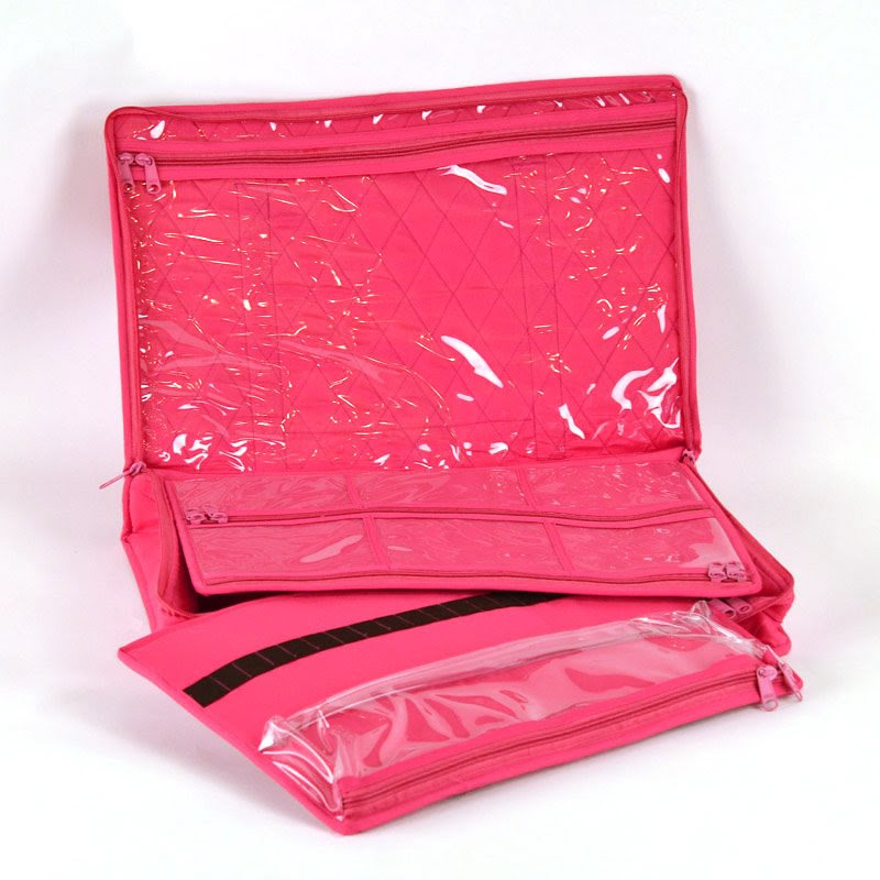 s43120 Carry Bags by Yazzi -  for BeadFX - My-my-Magenta