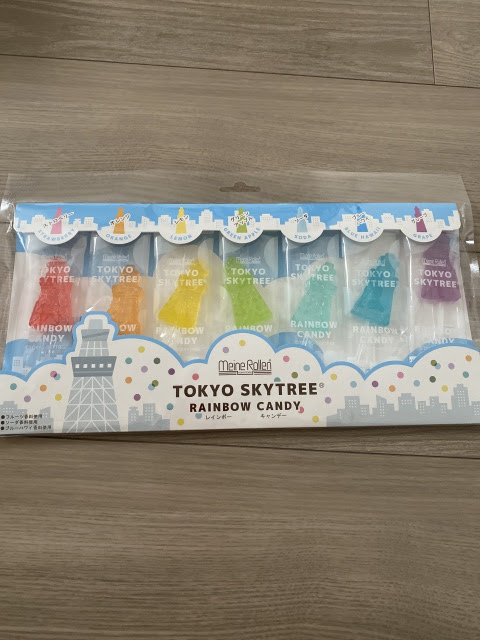 東京スカイツリー 7周年レインボーキャンデー 東京スカイツリー 東京のお土産 おみやげニッポン