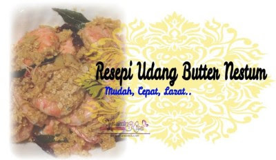 Resepi Udang Butter Nestum  Resepi Udang Paling Simple