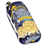 Hain Pure Snax Popped Corn Cake, Plain, 4.5-Ounce Bags (Pack of 12)