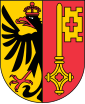 Coat of arms of the Canton of Geneva