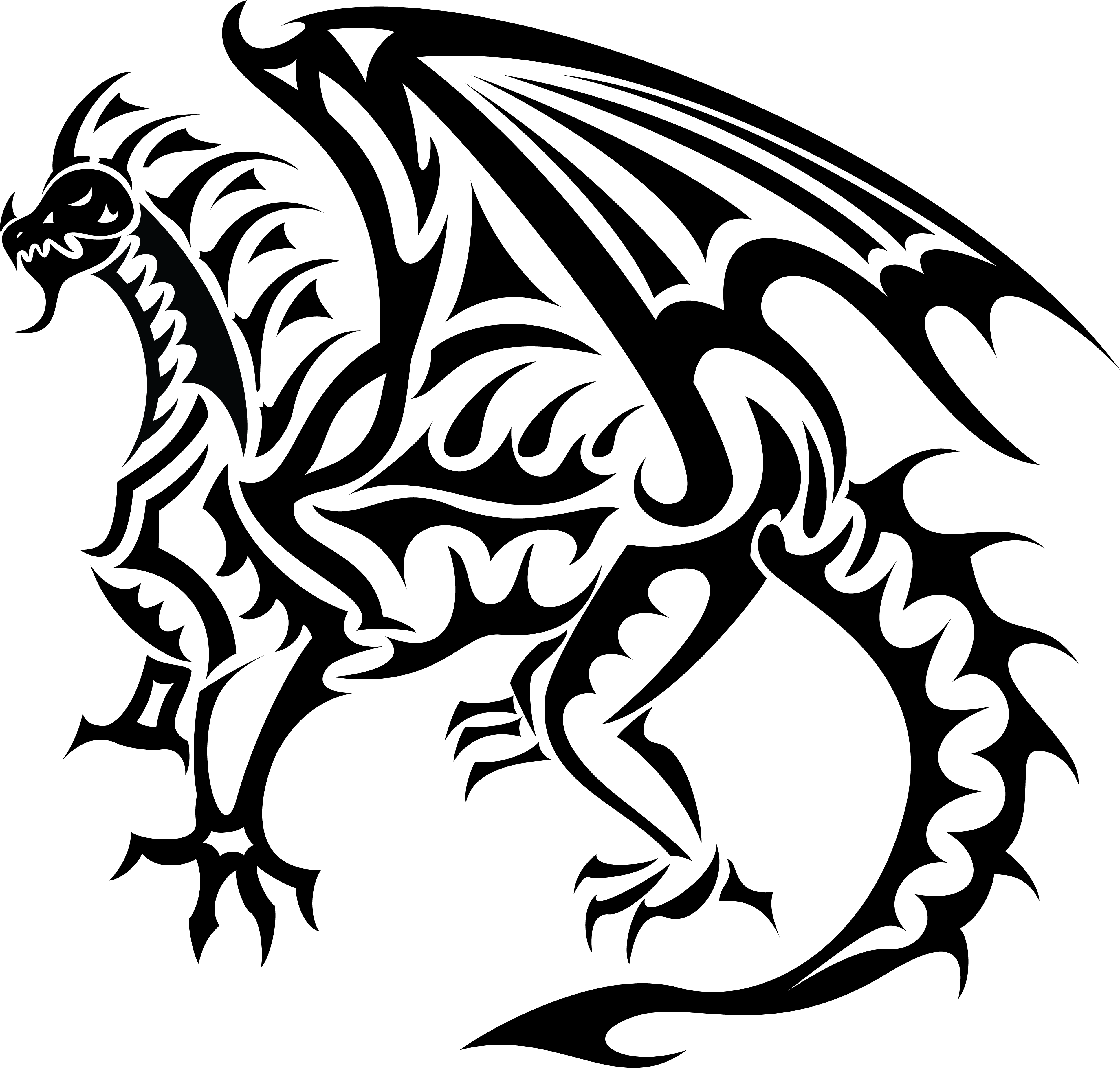 Download Dragon Vector File - ClipArt Best